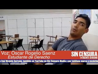 Oscar Sáenz: "Me preguntaron si no prefería estar muerto yo les dije que esa era decisión de Dios"