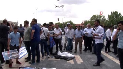 Başkent'te Urumçi katliamında ölenler anıldı