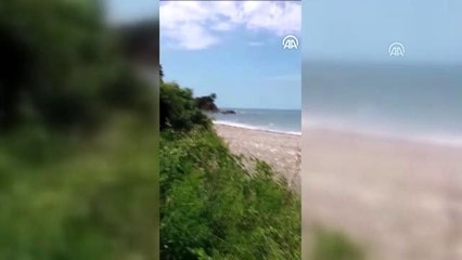 Deniz mayını tetikleyicisinin imha edilme anı