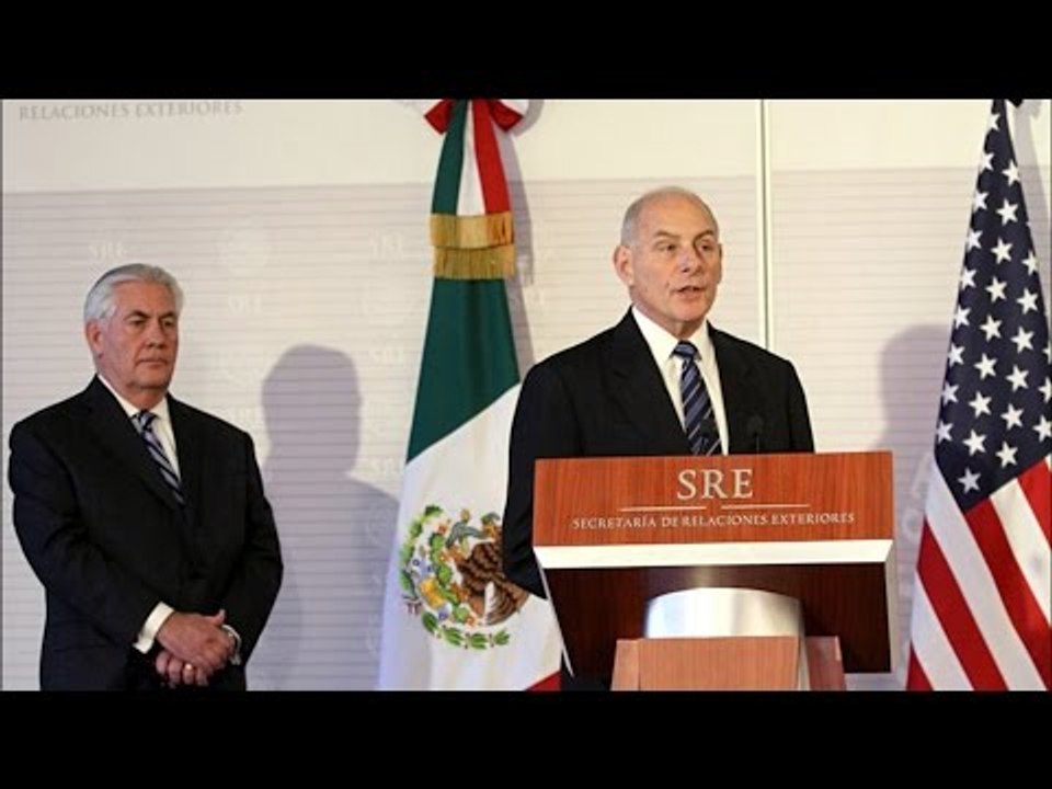 No habrá deportaciones masivas ni se usará al Ejército, afirma John Kelly