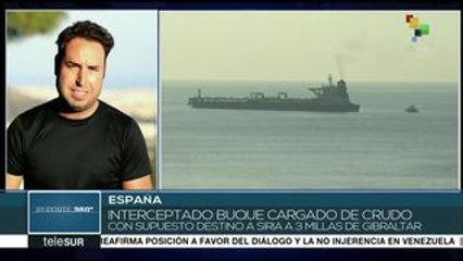 Detienen buque superpetrolero iraní Grace-1 en Gibraltar