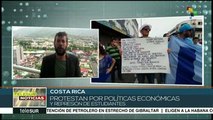Sector salud de Costa Rica se suma a protestas por política económica