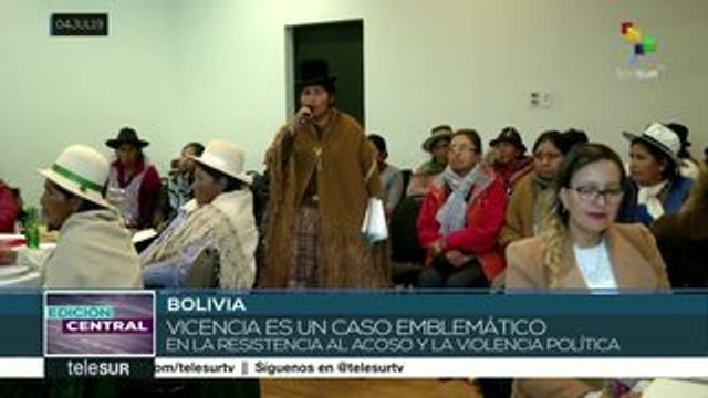 Bolivia: mujeres en cargos públicos son acosadas para que renuncien