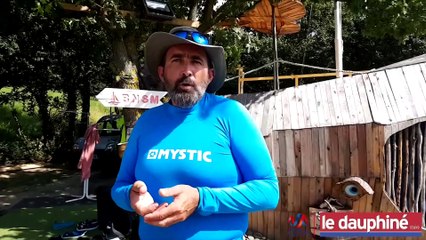 Un catamaran pour voler sur les eaux du Monteynard