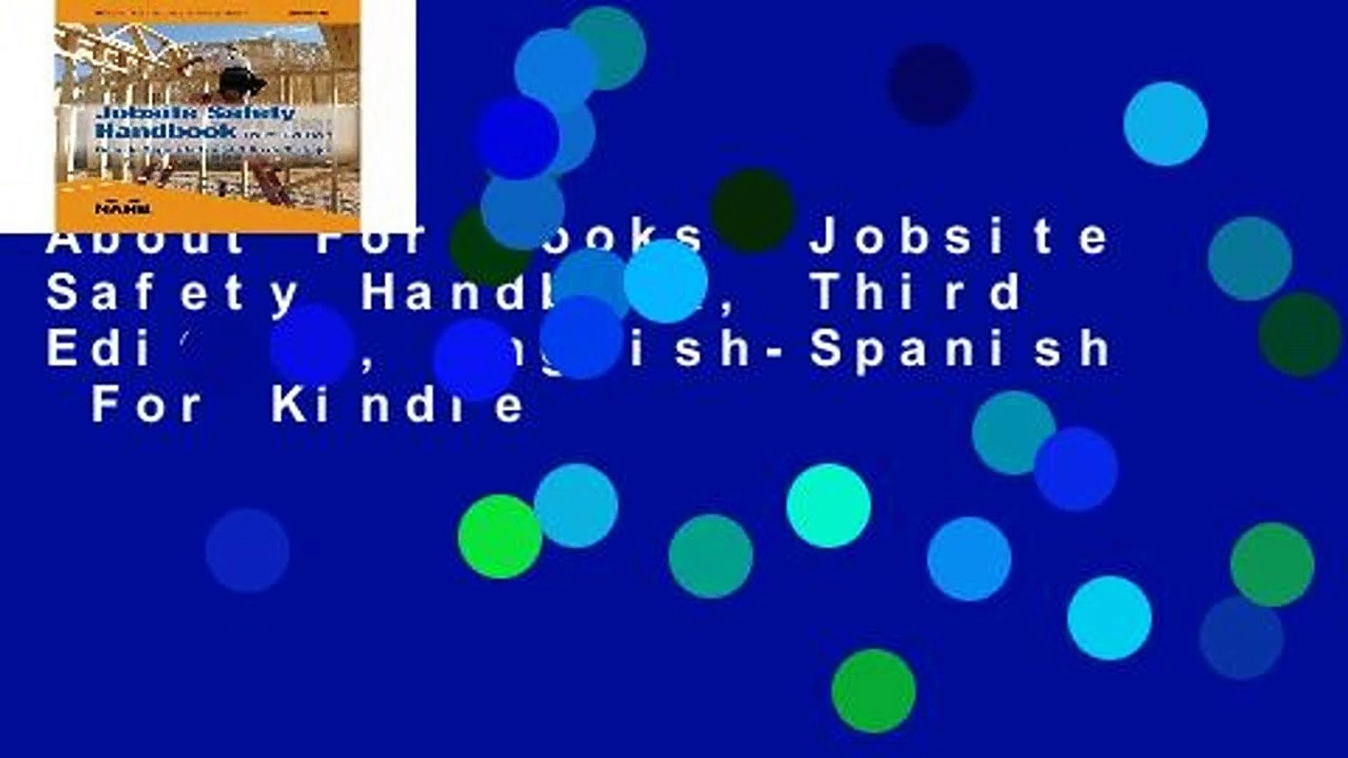 About For Books Jobsite Safety Handbook Third Edition English Spanish For Kindle - 