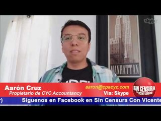 Solicita tu número ITIN con Aarón Cruz quien te guiará en el proceso de principio a fin