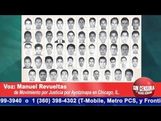Buscamos dar apoyo a la gente que pide justicia en México: Manuel Revueltas