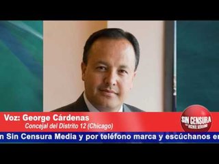 Violencia está fuera de control en Chicago; sufrí robo de auto: George Cárdenas
