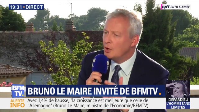 Bruno Le Maire: Il faut recentrer la prime à la conversion sur les ménages qui en ont le plus besoin