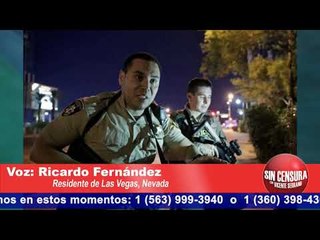 “Es la peor masacre en la historia de los Estados Unidos”: Ricardo Fernández