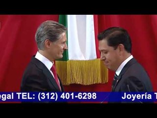 "Mi Gobierno no tolelará actos de corrupción": Del Mazo, al rendir protesta como Gober de EdoMex