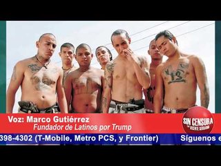 Trump trata de decirnos que hay un problema con estos inmigrantes: Marco Gutiérrez