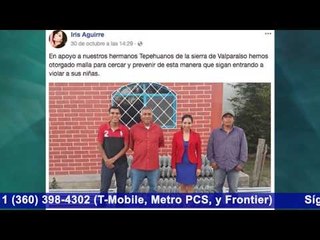 Diputada en Zacatecas regala malla para acabar con las violaciones