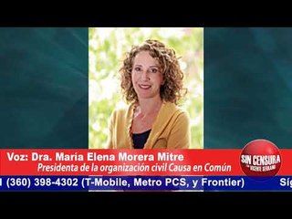 Fracasan EPN y gobernadores en seguridad; van 90 mil asesinatos: María Elena Marera