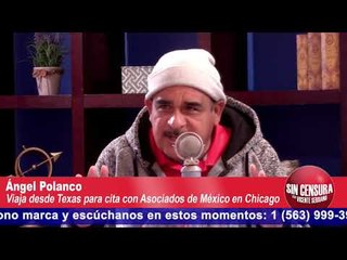 Ángel Polanco nos visita desde Texas para ver a uno de nuestros patrocinadores