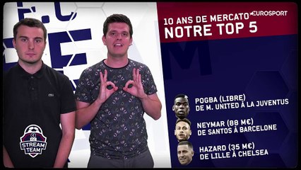 Quelques Frenchies mais que des stars : nos 5 meilleurs transferts de la décennie