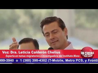 "El voto extranjero es fundamental para generar un cambio: Dra Leticia Calderón Chelius