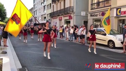 Albertville : les musiques militaires défilent