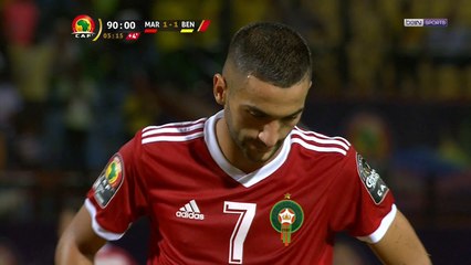 CAN 2019 : Incroyable, Ziyech rate le penalty de la qualif' !