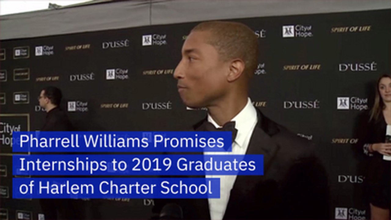 Pharrell Williams Is Giving Prestigious Internships