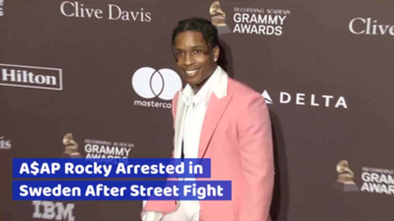 Rapper 'ASAP Rocky' Gets Arrested Abroad