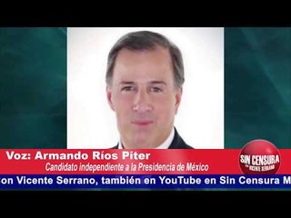 TODO UN POLÍTICO: RÍOS PITER. VA A DAR SUS VOTOS A MEADE