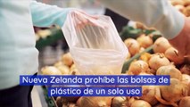 Nueva Zelanda prohíbe las bolsas de plástico de un solo uso