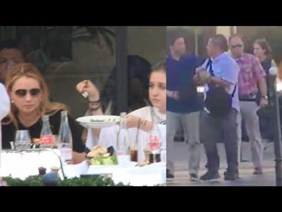 GUARURAS DE LA GAVIOTA ATACAN A PERIODISTA. LO HICIERON BORRAR EL VIDEO DE LA GAVIOTA EN PARIS...