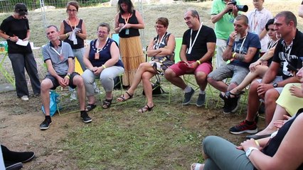 Pascal Obispo face aux lecteurs de "La Tribune/Le Progrès"