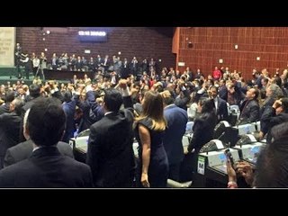 DIPUTADOS MORENA EXIGEN JUSTICIA A PEÑA NIETO