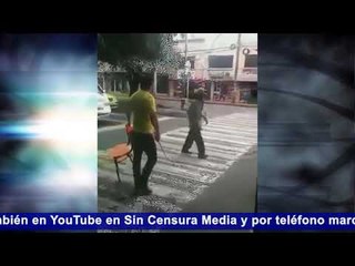 ANCIANITO PIDE LIMOSNA Y RECIBE GOLPES EN RESTAURANTE