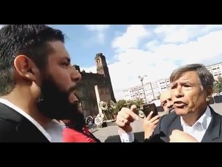 GENTE ENCABRONADA HASTA CON AMLO EN CONMEMORACIÓN DE MASACRE HACE 50 AÑOS