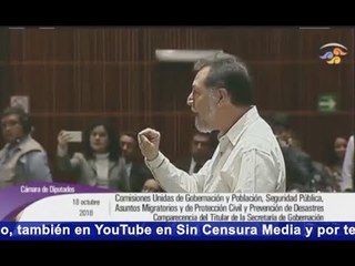 CENSURAN A NOROÑA. AGARRÓN EN CÁMARA DE DIPUTADOS. LE CIERRAN MICRÓFONO Y LES GRITA SUS VERDADES
