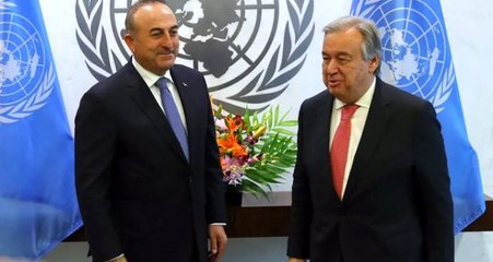 Dışişleri Bakanı Çavuşoğlu, BM Genel Sekreteri Guterres ile telefonda görüştü