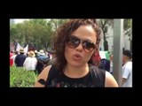 LA SOBRINA FIFÍ DE FELIPE CALDERÓN. COMO SENADORA SE OPONÍA A MARCHAS PERO AYER FUE A LA #MARCHAFIFÍ