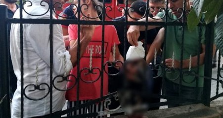 Paten kayarken dengesini kaybeden çocuğun parmağına demir korkuluk saplandı