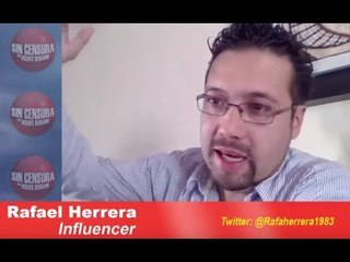 EN CEREMONIA DE AMLO VAMOS A VER LIBERALES, CONSERVADORES Y HASTA DICTADORES: RAFA HERRERA