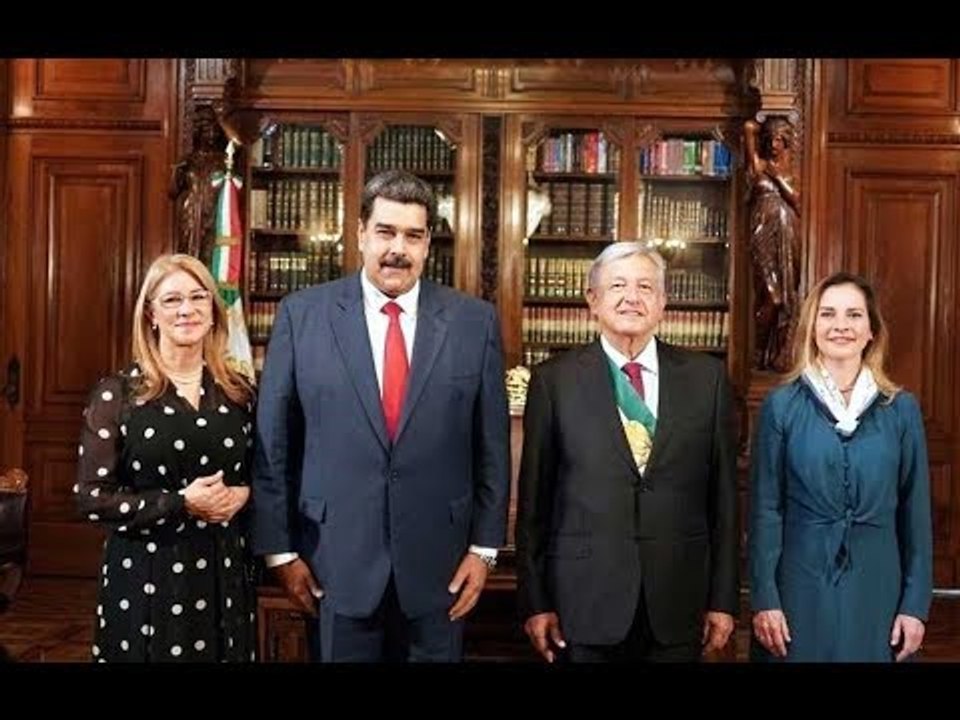DIARREA PARA LOS PANISTAS. ASÍ LLEGÓ A MÉXICO, NICOLAS MADURO, EL PRESIDENTE DE VENEZUELA