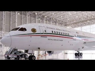 Descargar video: AMLO VOLARÁ SIN LUJOS. MANDA A LA VE... A LA VENTA EL AVIÓN PRESIDENCIAL LUJOS QUE USÓ EPN