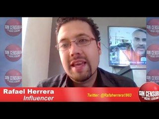 CON LA PRESIÓN DE LA SOCIEDAD, YA LE ESTÁN PEGANDO A LA CORRUPCIÓN: RAFA HERRERA