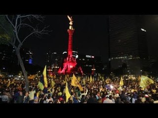 ¡CELEBRAN CAMPEONATO DEL AMÉRICA EN EL ÁNGEL! ¿Y SALEN TAMBIÉN A MANIFESTARSE POR LO IMPORTANTE?