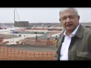 AMLO SOBRE AEROPUERTO: NOS VAMOS A AHORRAR 100 MIL MILLONES DE PESOS. ME CANSO GANSO