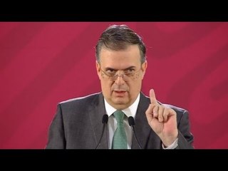 MÉXICO QUEDA MAL PARADO ANTE LA DECISIÓN DE TRUMP… EBRARD DICE QUE DECIDIRÁN, PERO EL LUNES