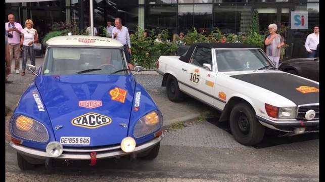 Le rallye d'ancêtres Pékin-Paris fait étape à Liège
