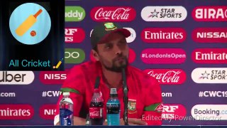 My bowling was not up to the mark - Mashrafe Mortaza | BAN | PAK Vs BAN | ICC Cricket World Cup 2019