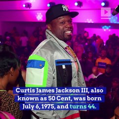 Happy Birthday, 50 Cent! (Saturday, July 6th)