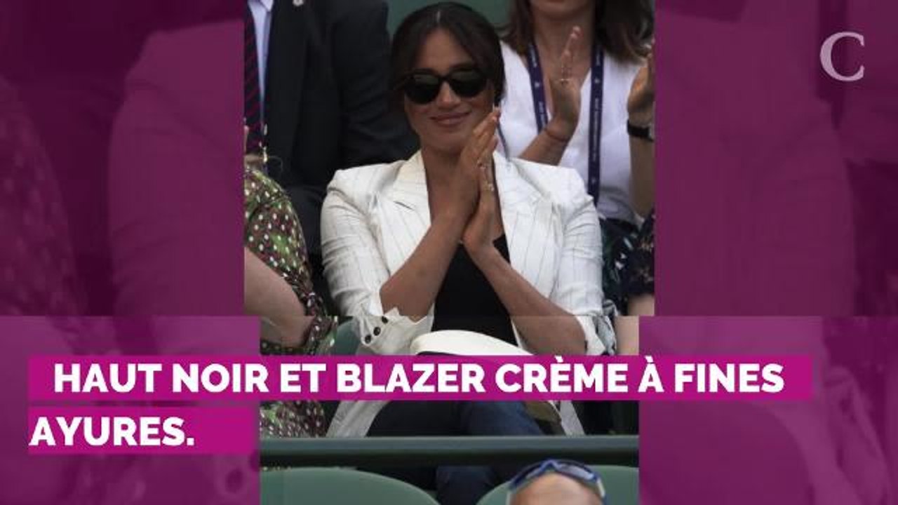 PHOTOS. Meghan Markle à Wimbledon : la nouvelle bourde vestime...