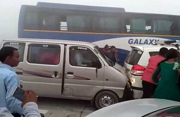 This is what happens In Delhi(India) during fog