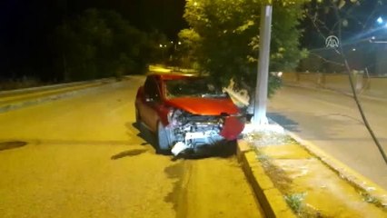 Başkentte trafik kazası: 1 yaralı