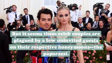 Newlyweds Sophie Turner and Katharine McPhee joke about honeymooning together, and can we come too?